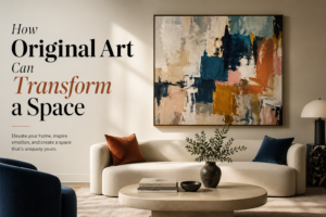 How Original Art Changes the Feeling of a Space | Emmerett Keister